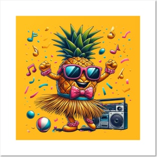 Pineapple party Posters and Art